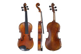 GEWA Maestro 2 violons 4/4, sans réglage, avec étui allongé