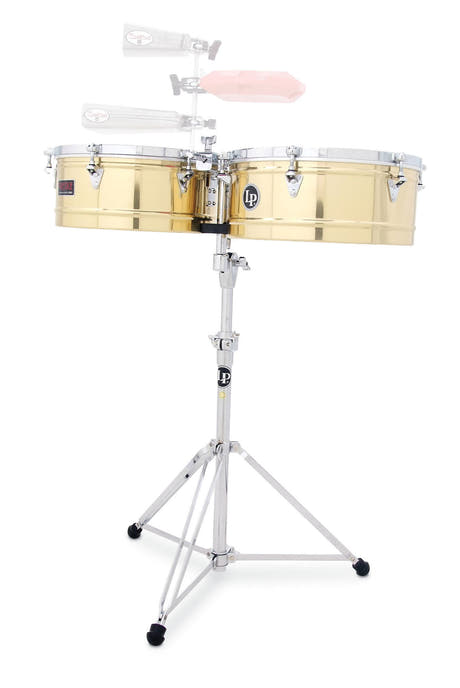 Latin Percussion Timbales Prestige Solid Brass - 14"/15" (LP1415-B)