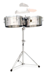 Latin Percussion Timbales Tito Puente Stainless Steel - 14"/15" (LP257-S)