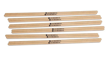 Latin Percussion Timbales Sticks - 3/8" x 15" [6 pairs] (LP248B)