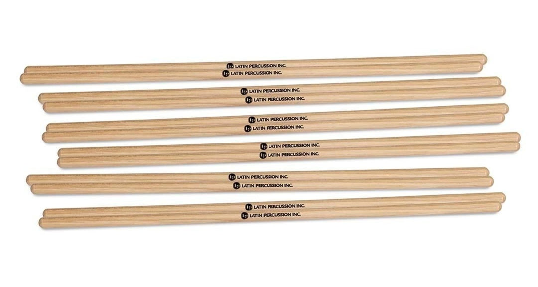 Baguettes de timbales Latin Percussion - 3/8" x 15" [6 paires] (LP248B)