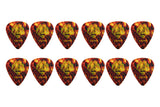Fire & Stone Mix médiators en celluloïd, 0,81 mm, écaille et perloïde
