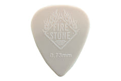 Fire & Stone médiators en nylon 0,73 mm, gris, 12 pièces