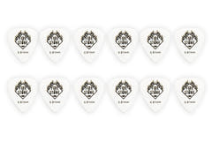 Fire & Stone Monster médiators « Skull », blancs, 0,81 mm, 12 pièces