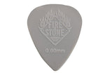 Fire & Stone Nylon médiators 0,60 mm, gris clair, 12 pièces