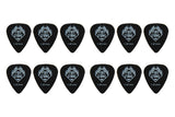 Fire & Stone Monster médiators « Dragon », noir, 0,81 mm, 12 pièces