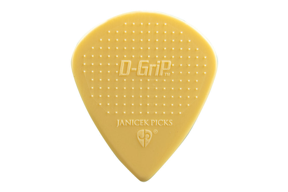 Médiators D-Grip Janicek Jazz B, 0,88 mm, crème, 6 pièces