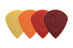 Médiators D-Grip Janicek Jazz B, 0,88 mm, crème, 6 pièces