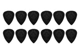 Fire & Stone médiators en nylon 1,00 mm, noirs, 12 pièces