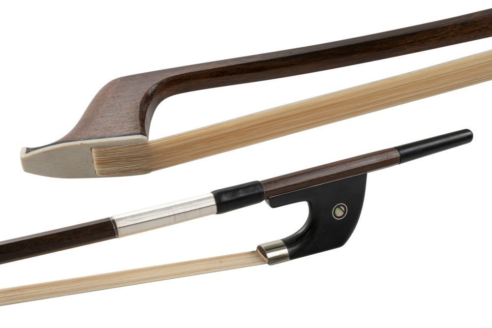 GEWA Student archet de contrebasse 1/4, baguette octogonale en ipé, modèle allemand