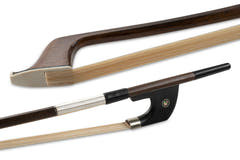 GEWA Student archet de contrebasse 3/4, baguette anguleuse en ipé, modèle allemand