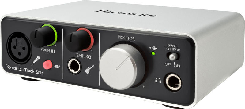 Focusrite iTrack Solo Lightning Interfaces audio