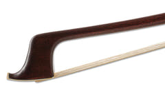 Archet de contrebasse GEWA 3/4, baguette ronde en pernambouc, modèle allemand