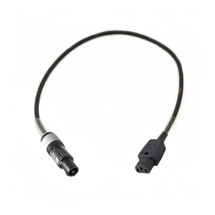 Adaptateur Powercon gris - IEC Femelle 3P, 5 mètres