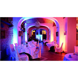 LIGHT4ME PENTA PAR 8x12W MKII RGBWA LED slank