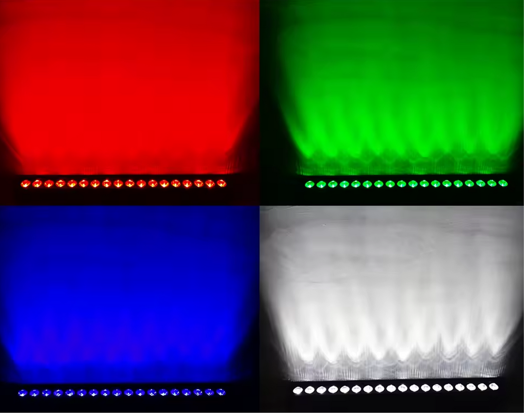 Barre d’éclairage LED Evolights Pixel Bar 18x10W RGBW