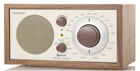 Tivoli Audio Model ONE BT Bluetooth Haut-parleur (Noyer, Beige)