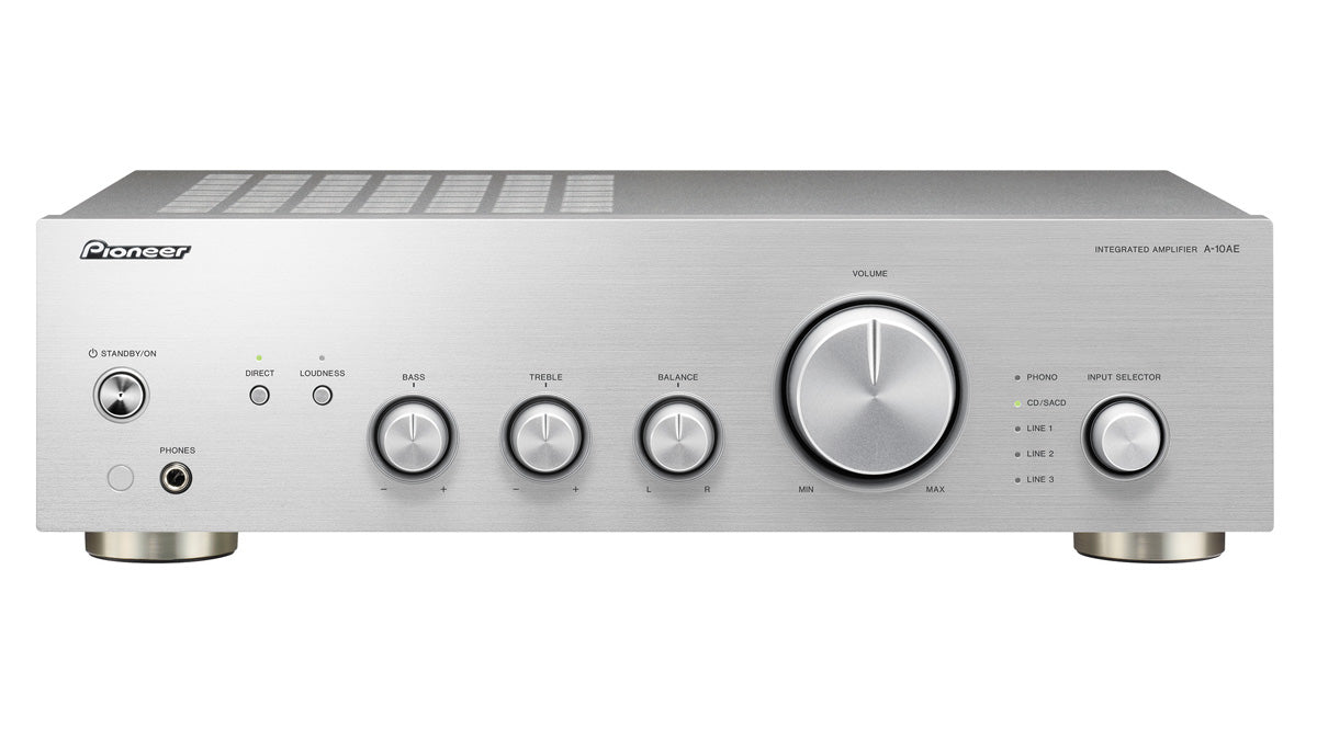 Pioneer A-10AE Amplifier Silver