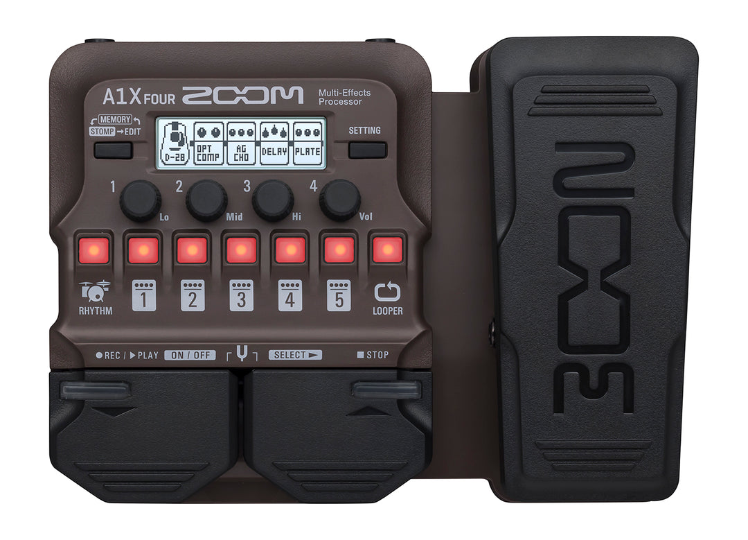 Zoom A1X Four Akustisk Effektpedal