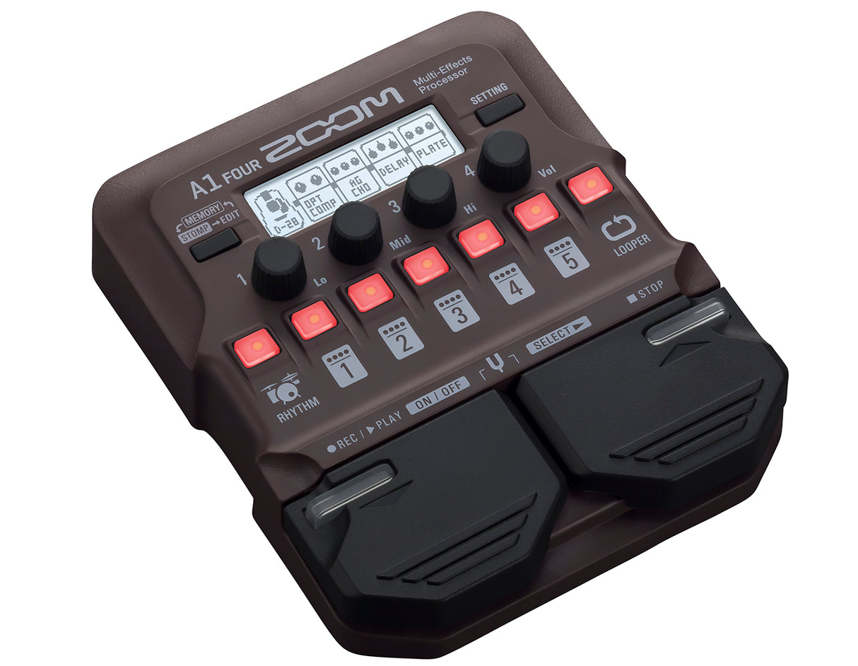 Zoom A1 Four Acoustic Effects Pedal