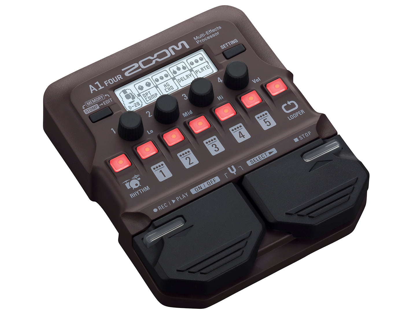 Zoom A1 Four Acoustic Effects Pedal