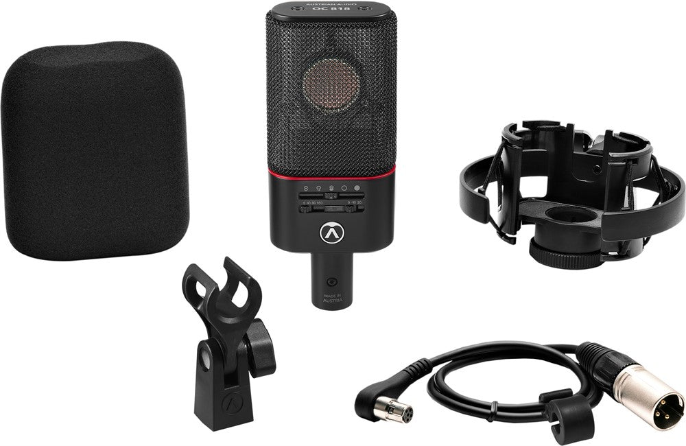 Austrian Audio OC818 Studio Set Black