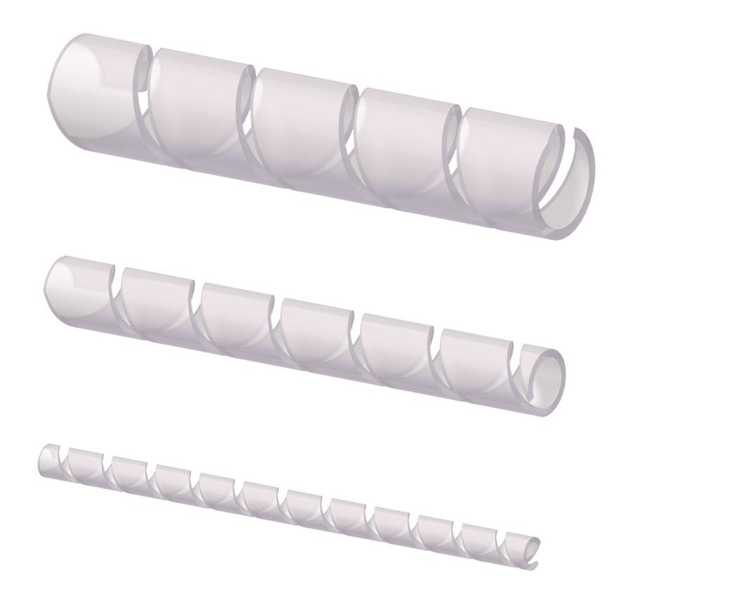 ProCab enrouleur de câble spiralé transparent Ø=12mm 10 m