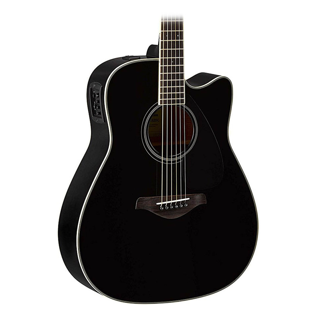 Yamaha FX370C Guitare Électronique Acoustique (Noir)