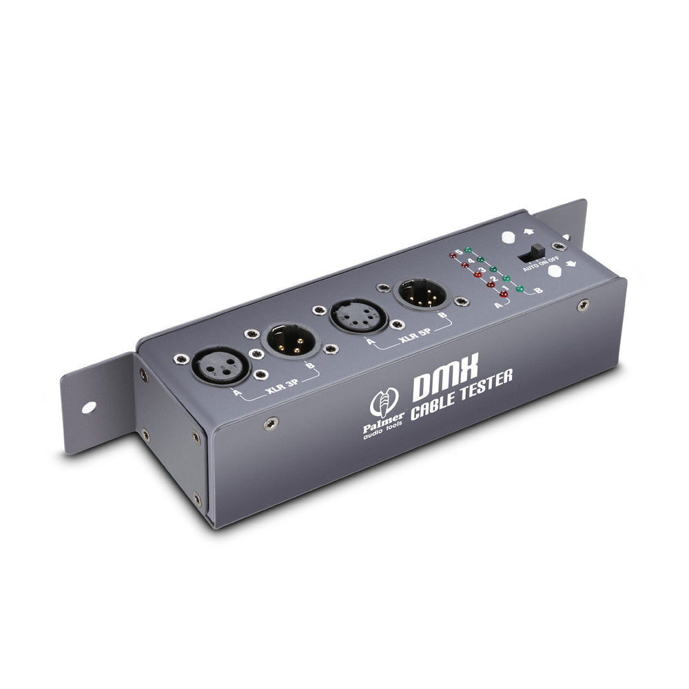 Palmer MCT DMX - Testeur de Câbles DMX et XLR 3 broches / 5 broches