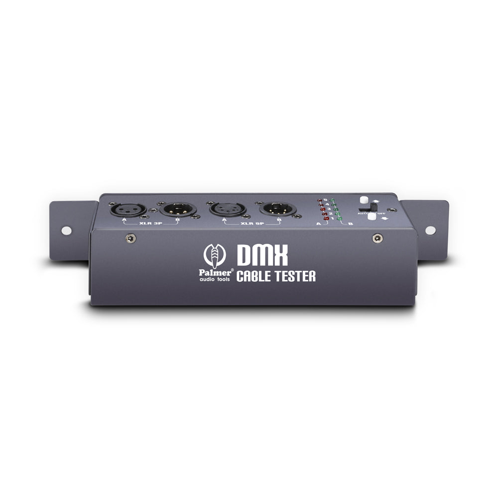 Palmer MCT DMX - Testeur de Câbles DMX et XLR 3 broches / 5 broches