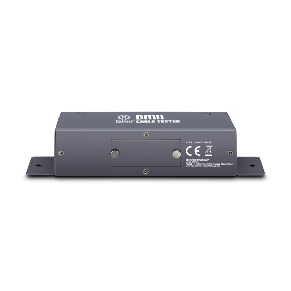 Palmer MCT DMX - Testeur de Câbles DMX et XLR 3 broches / 5 broches