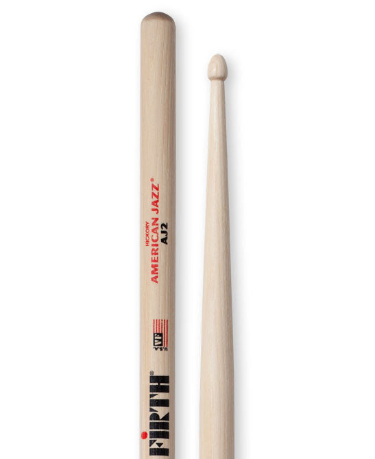 Vic Firth American Jazz AJ2 Baguettes de Baterie