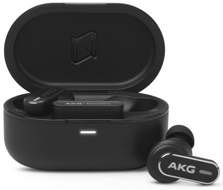 AKG N5 Écouteurs intra-auriculaires sans fil hybrides ANC Black