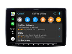 Apple Carplay, Android Auto dans Fiat 500 Intérieur Beige (2007-2015)