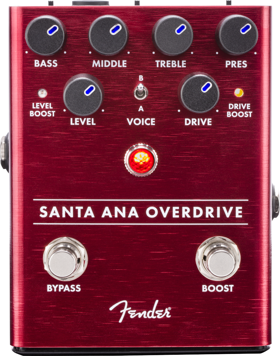 Fender Santa Ana Overdrive Pédale de Guitare