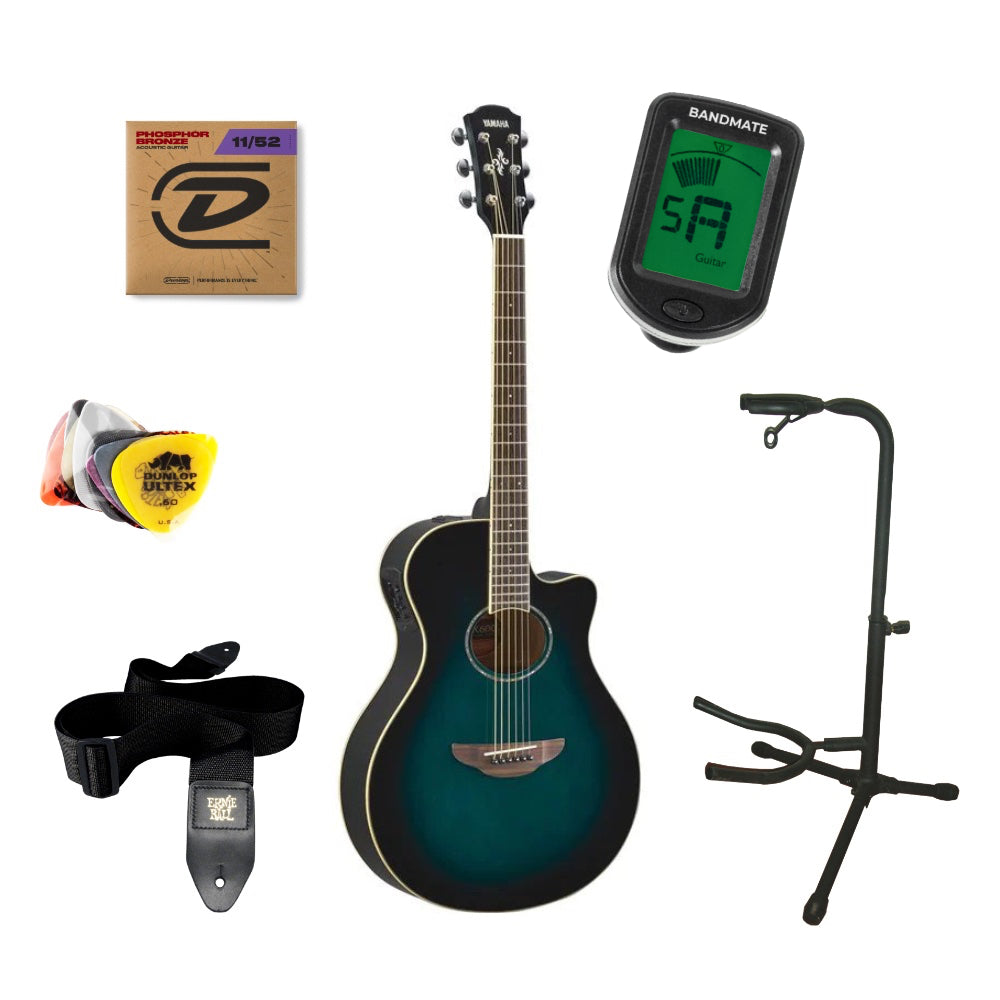 Yamaha APX600 Pack de Démarrage (Oriental Blue Burst)