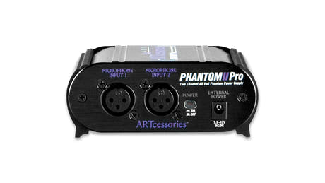 ART Boîtier PhantomPower 2 canaux