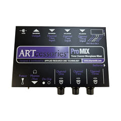 ART Mixer 3 canaux de microphone, préampli micro