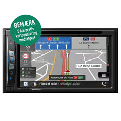 Pioneer AVIC-Z630BT Navigation GPS, Bluetooth et Apple Carplay sans fil
