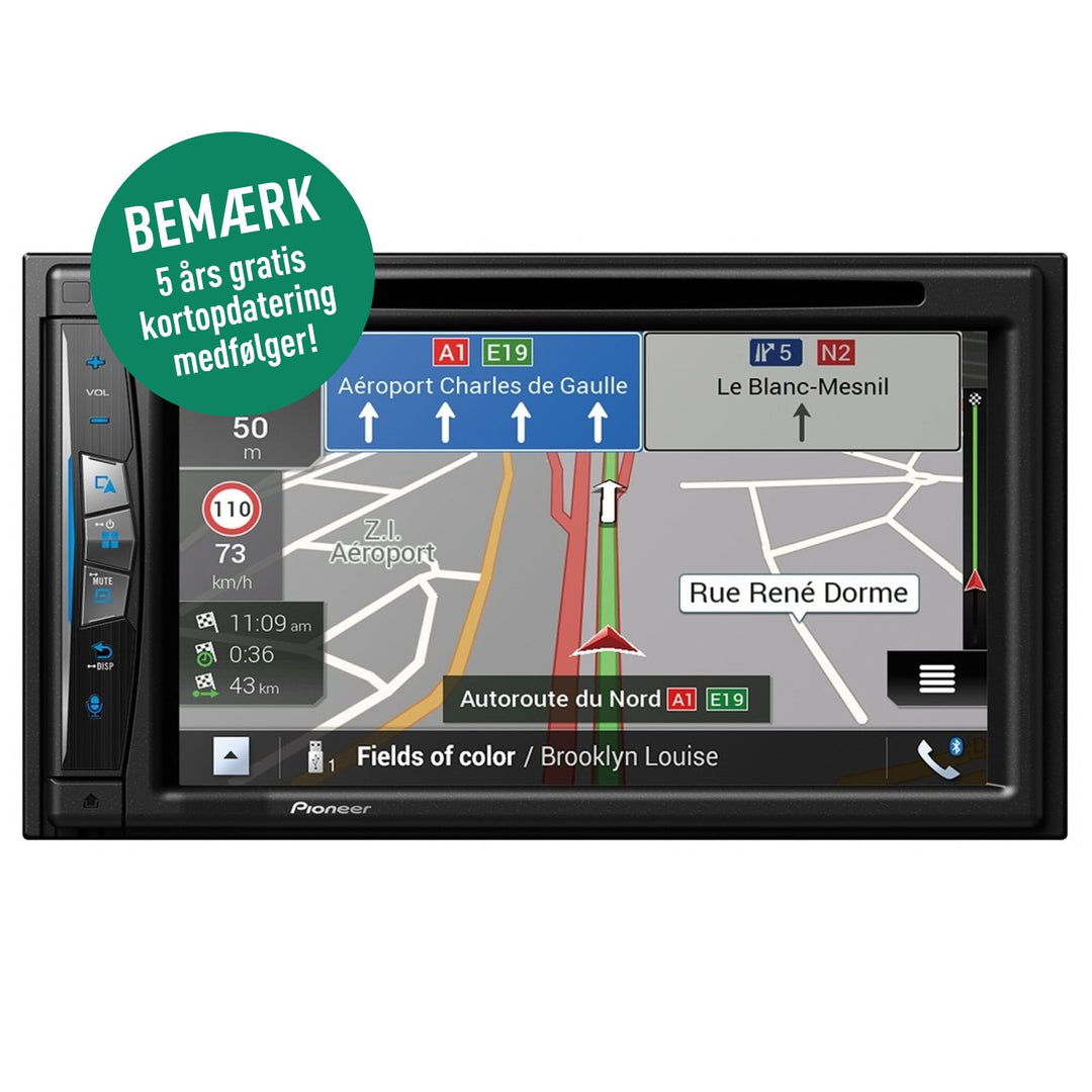 Pioneer AVIC-Z630BT Navigation GPS, Bluetooth et Apple Carplay sans fil