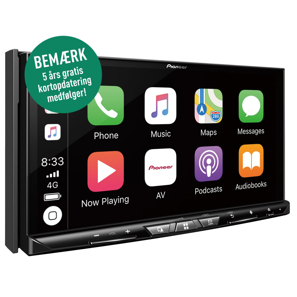 Pioneer AVIC-Z930DAB GPS Navigation, Wireless Apple CarPlay and Bluetooth 