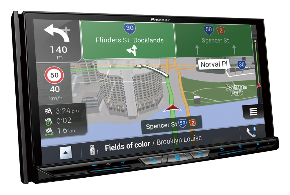 Pioneer AVIC-Z930DAB Navigation GPS, Apple CarPlay sans fil et Bluetooth