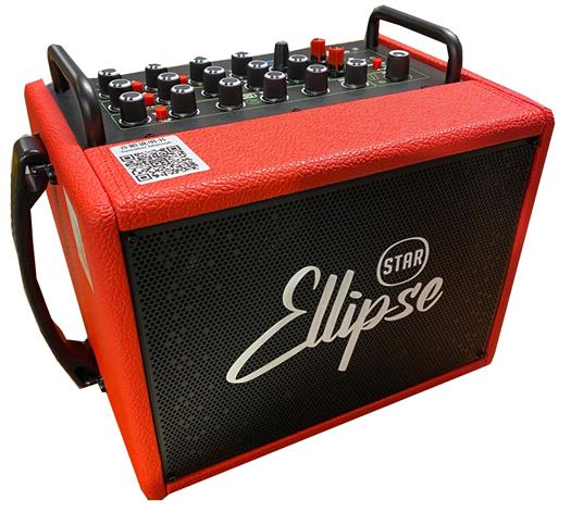 Ellipse amplificateur à batterie de 120W et sac - Q3 rouge