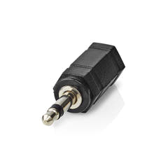 Adapter Audio Connector 3.5 mm Stereo Jack Female to 3.5 mm Mono Jack