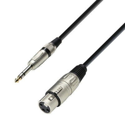 Jack Stéréo vers XLR femelle (6m)