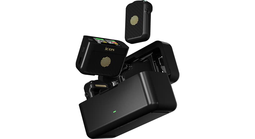 iCon AirMic Pro système de microphone sans fil, noir