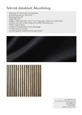 Acoustic cloth Sample