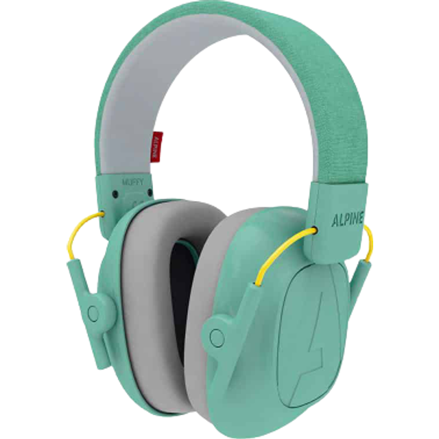 Alpine Muffy Mk2 Casque antibruit pour enfants (Vert menthe)