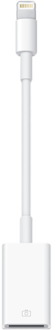Apple Lightning vers USB Adaptateur pour Appareil Photo
