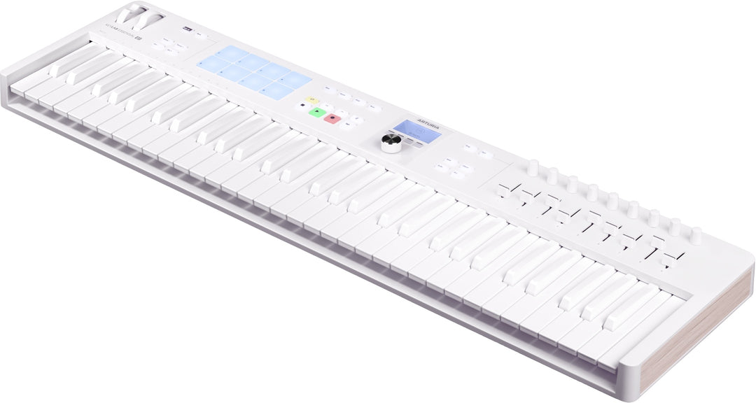 Arturia KeyLab Essential MK3 61 Clavier MIDI (Alpine White)